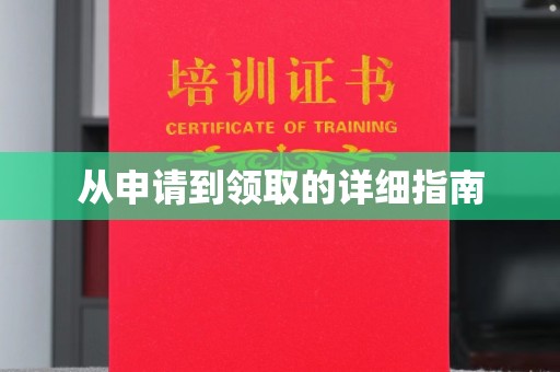 禅城从申请到领取的详细指南