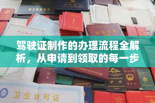 禅城驾驶证制作的办理流程全解析，从申请到领取的每一步