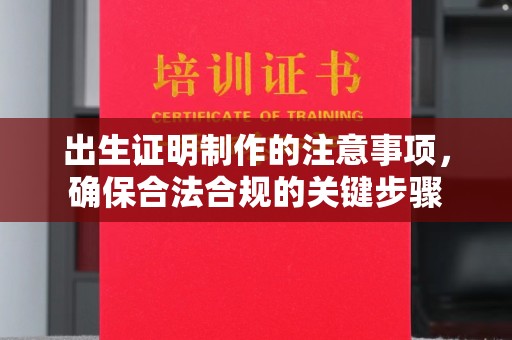 禅城出生证明制作的注意事项，确保合法合规的关键步骤