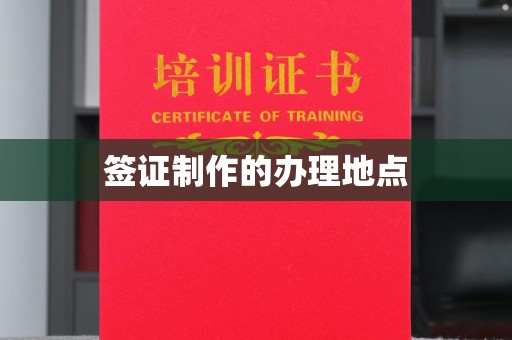 禅城签证制作的办理地点