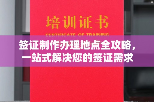 禅城签证制作办理地点全攻略，一站式解决您的签证需求