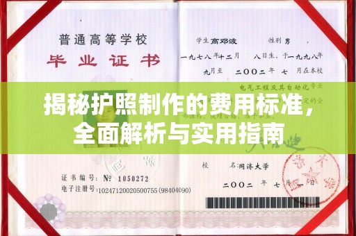 禅城揭秘护照制作的费用标准，全面解析与实用指南