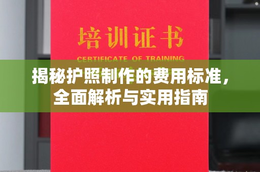 禅城揭秘护照制作的费用标准，全面解析与实用指南