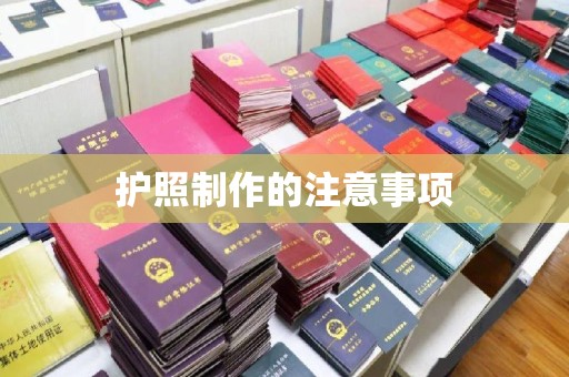 禅城护照制作的注意事项
